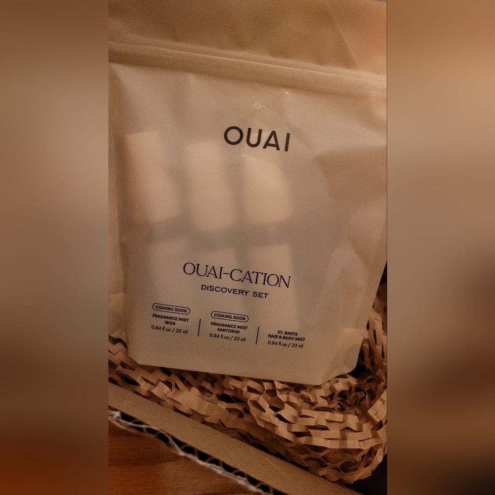 OUAI-Cation Discovery Set with St Bart's Santorini Ibiza Ouai NWT